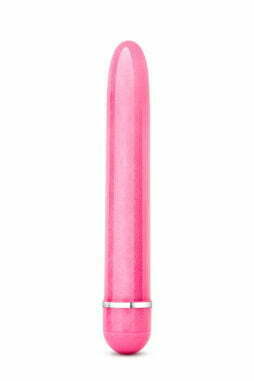 blush-hård-stav-vibrator-dildo-slimline-multispeed