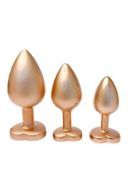 Gleaming-Love-guld-analplugg-bling-metall